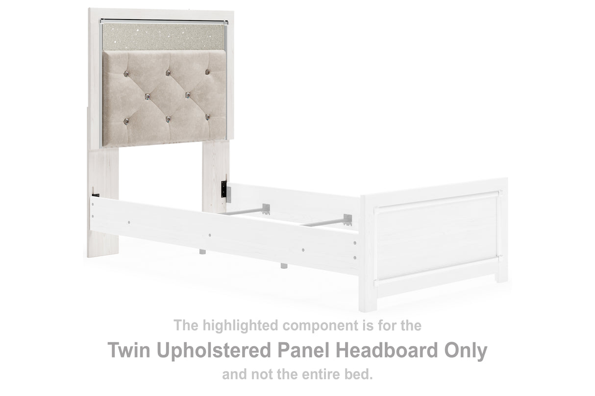 Altyra Twin Upholstered Panel Headboard (Variation Bed Size: Twin)