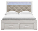 Altyra Queen Storage Bed, Dresser, Mirror, Chest and Nightstand (Bed Size: Queen)