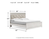 Altyra Queen Panel Bed (Bed Size: King)