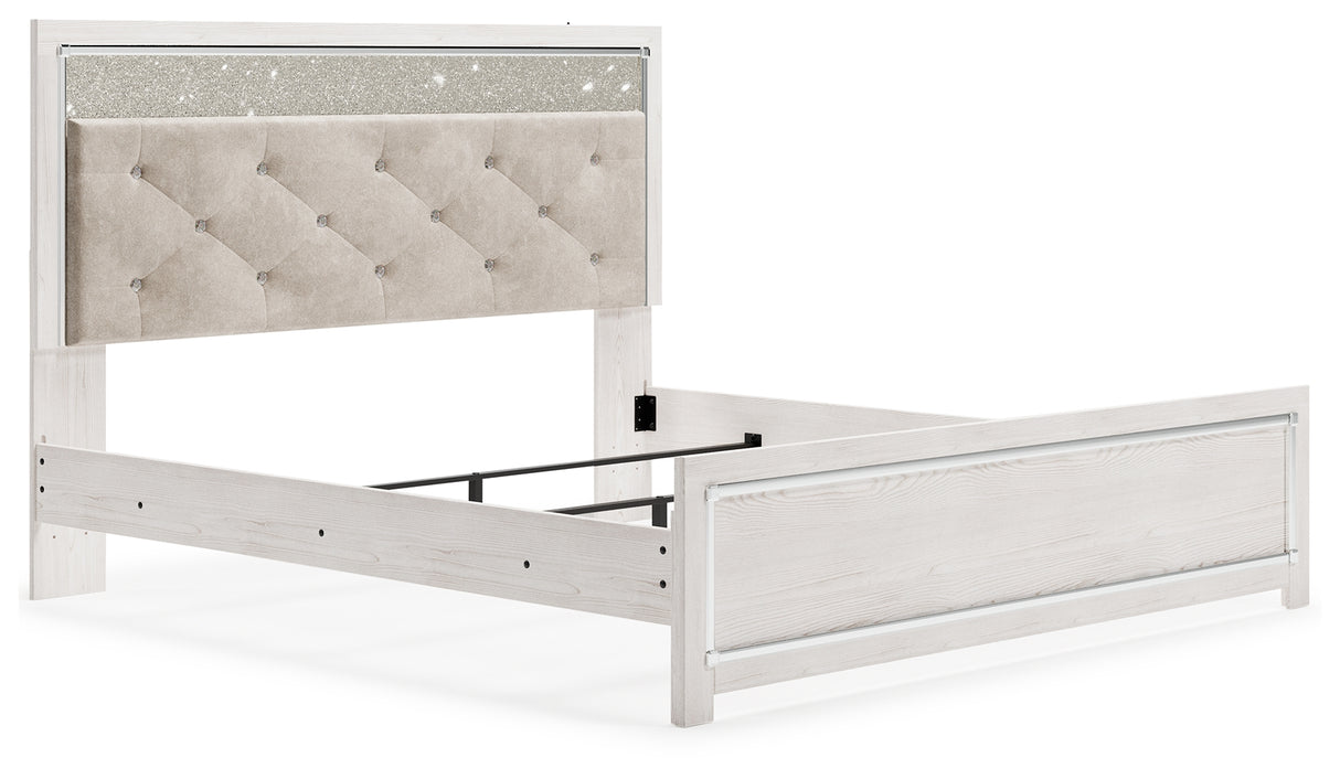 Altyra Queen Panel Bed (Bed Size: King)