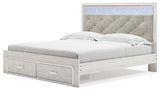Altyra King Storage Bed, Chest and Nightstand (Bed Size: King)