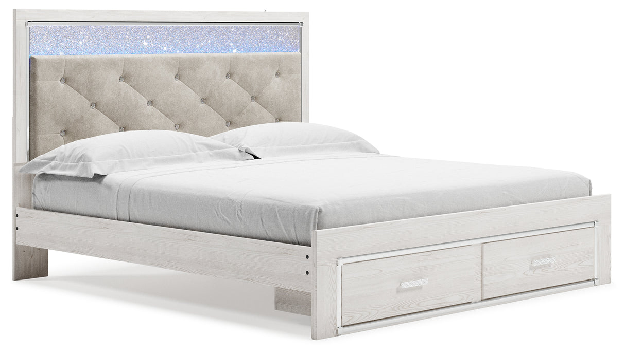 Altyra King Storage Bed, Chest and Nightstand (Bed Size: King)