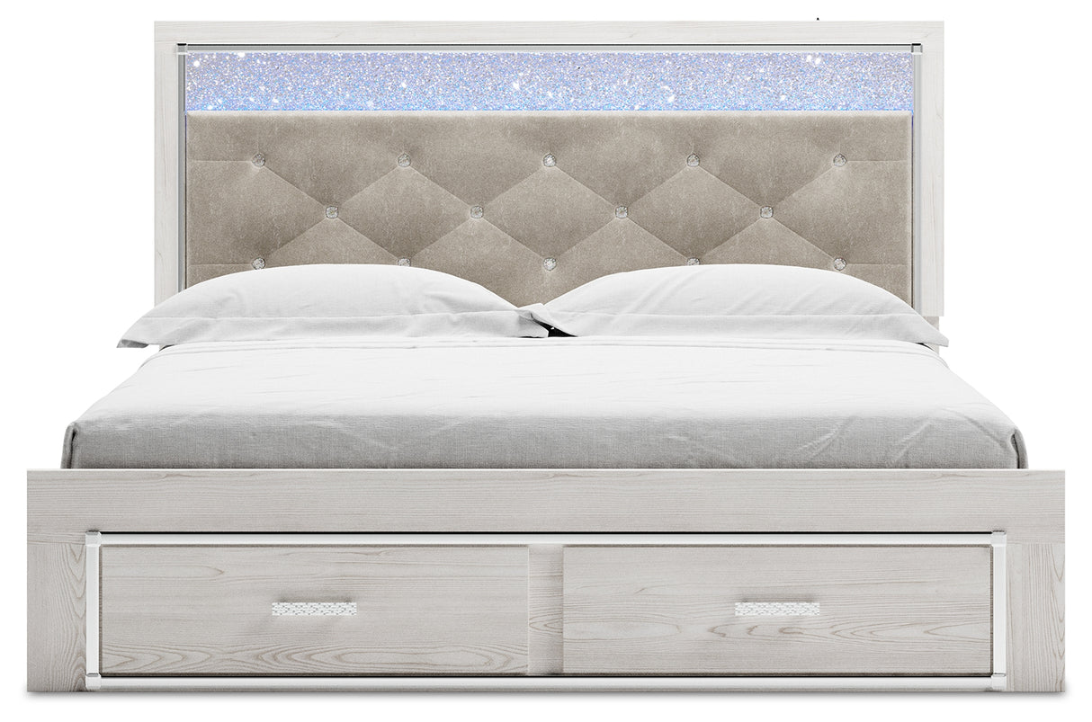 Altyra King Storage Bed, Chest and Nightstand (Bed Size: King)