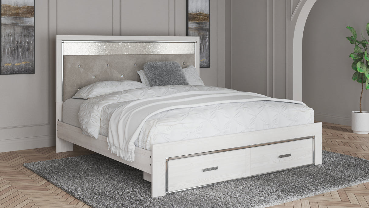 Altyra King Storage Bed, Chest and Nightstand (Bed Size: King)