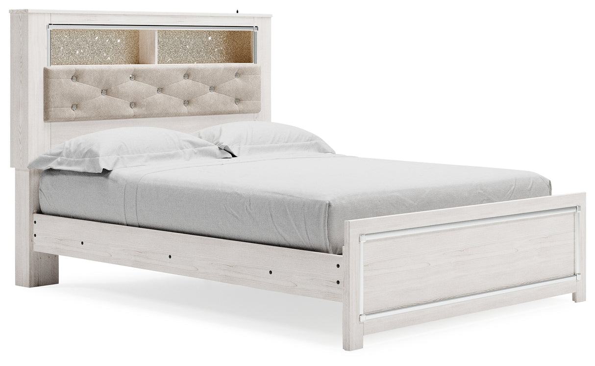 Altyra Queen Panel Bookcase Bed (Bed Size: Queen)