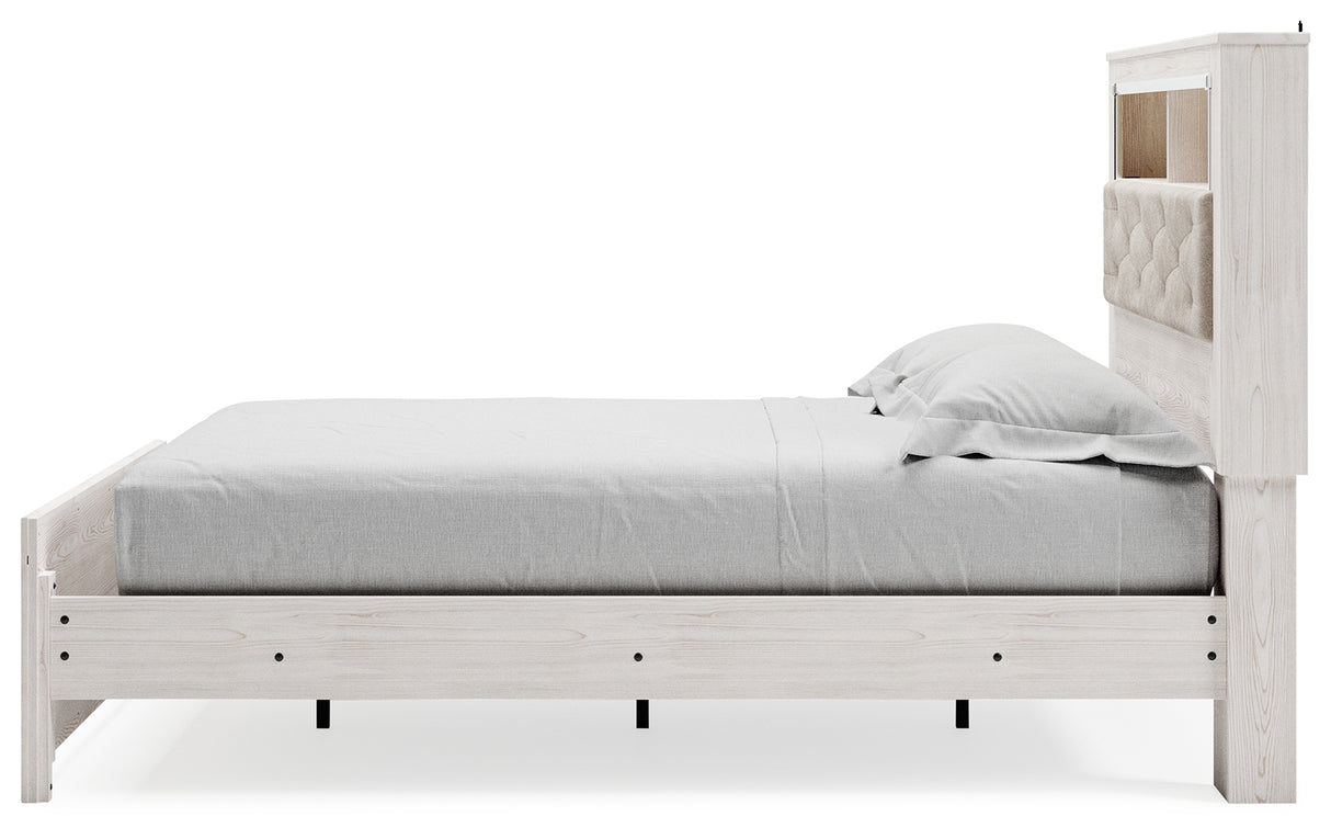 Altyra Queen Panel Bookcase Bed (Bed Size: Queen)