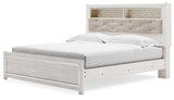 Altyra Queen Panel Bookcase Bed (Bed Size: King)