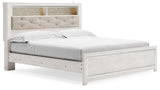 Altyra Queen Panel Bookcase Bed (Bed Size: King)