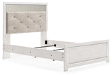 Altyra Full Panel Bed, Dresser, Mirror and Nightstand (Bed Size: Full)