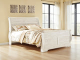 Willowton Queen Sleigh Bed (Bed Size: King)