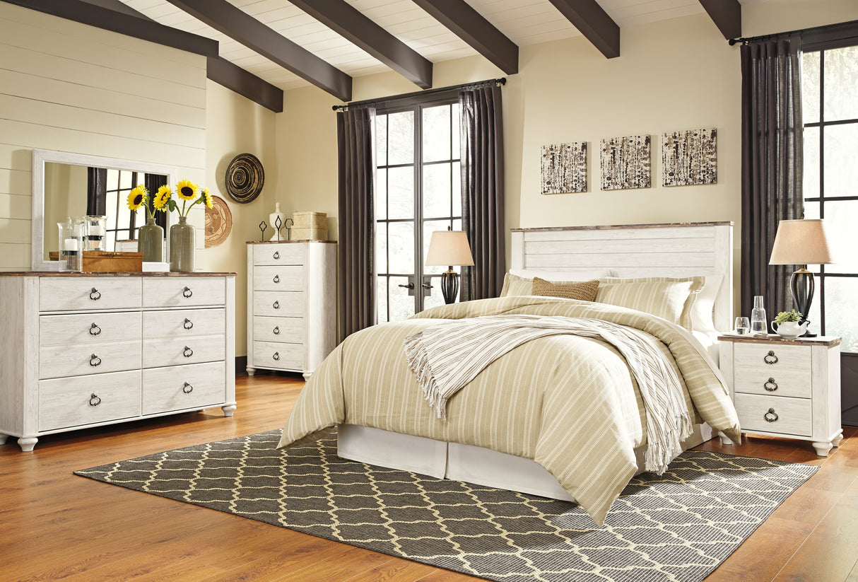 Willowton Queen Panel Headboard (Variation Bed Size: Queen)