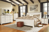 Willowton Queen Panel Bed (Bed Size: California King)