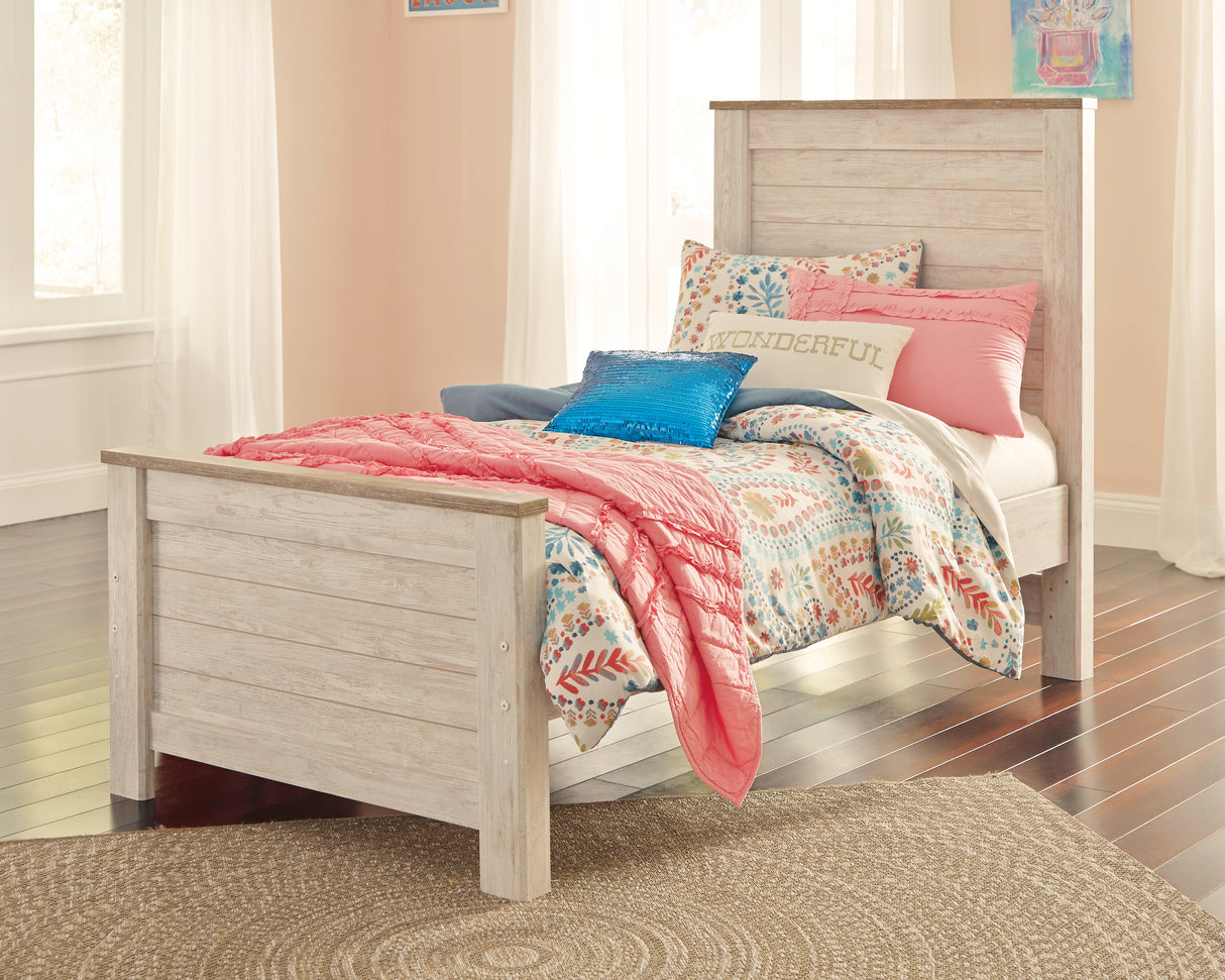 Willowton Twin Panel Bed (Variation Bed Size: Twin)