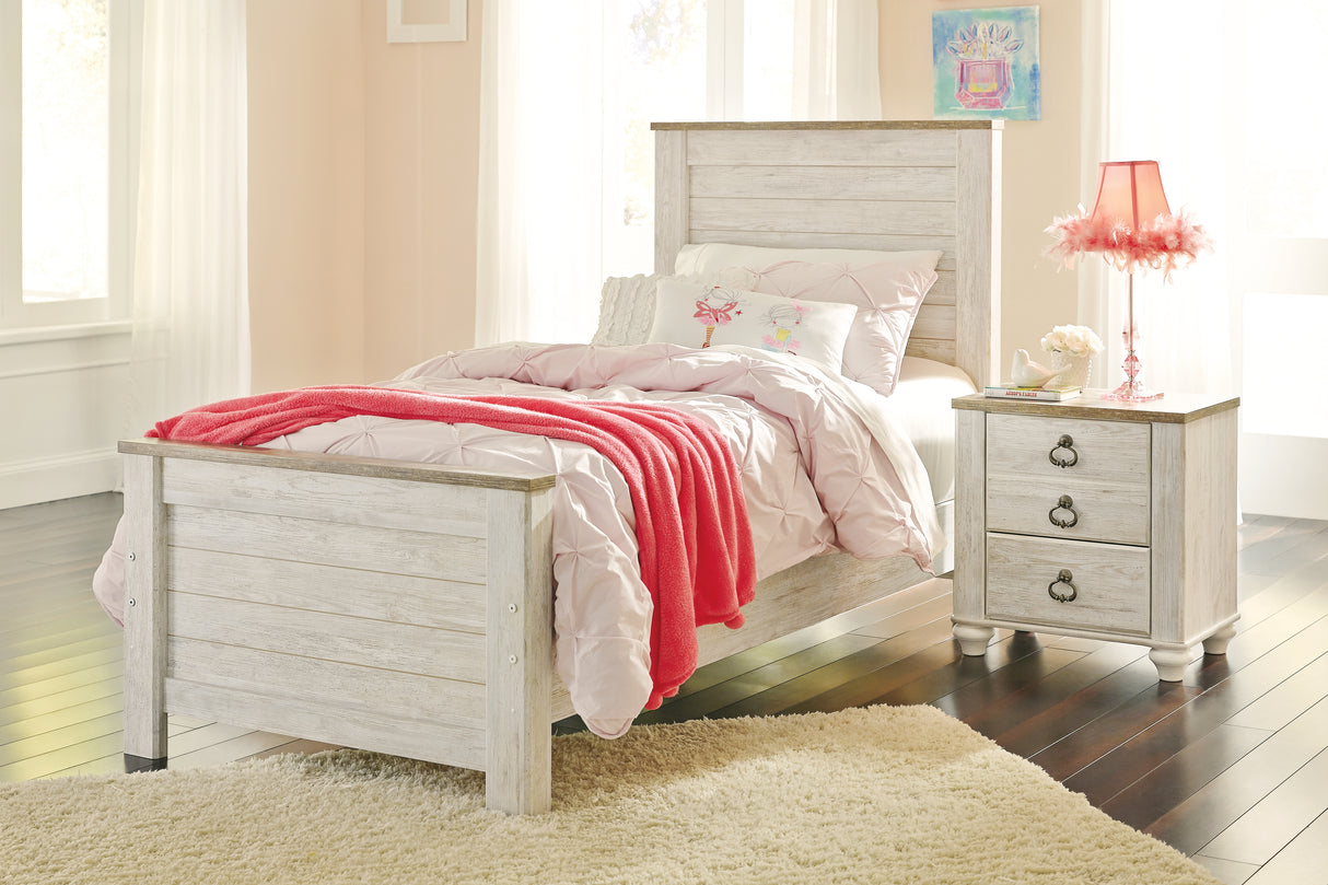 Willowton Twin Panel Bed (Variation Bed Size: Twin)