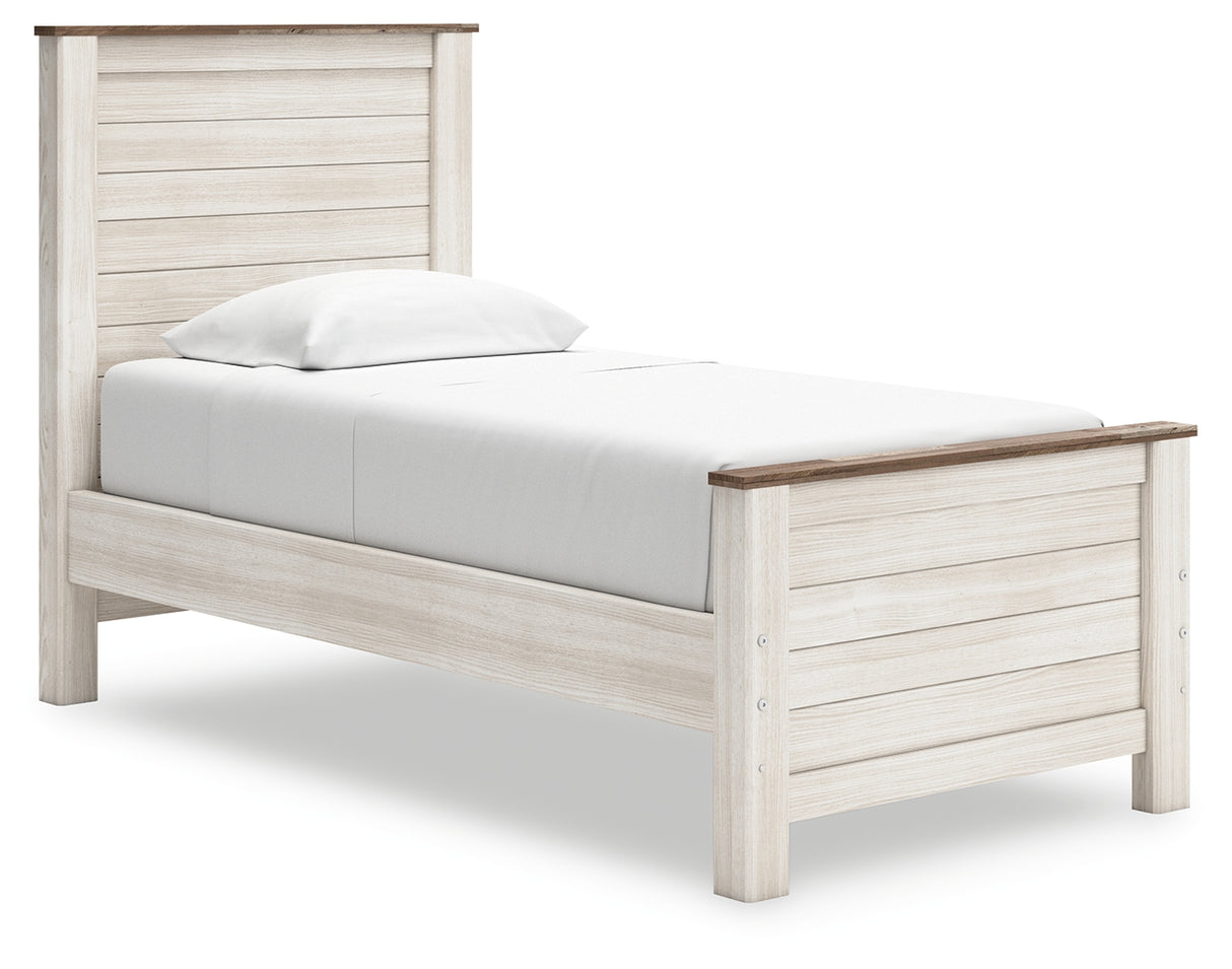 Willowton Queen Panel Bed (Bed Size: Twin)
