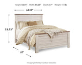 Willowton Queen Panel Bed (Bed Size: Queen)