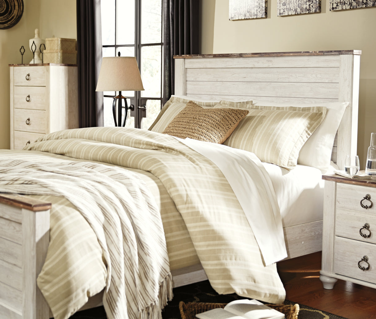 Willowton Queen Panel Headboard (Variation Bed Size: Queen)