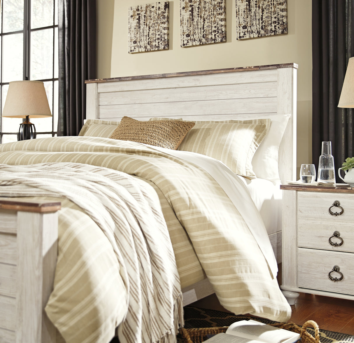 Willowton Queen Panel Headboard (Variation Bed Size: Queen)