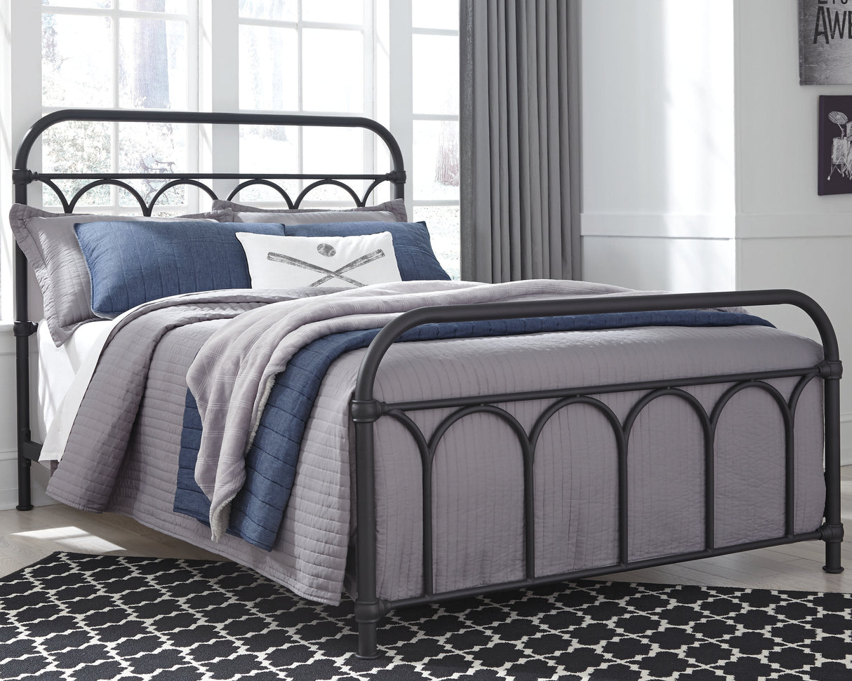 Nashburg Full Metal Bed (Variation Bed Size: Full)