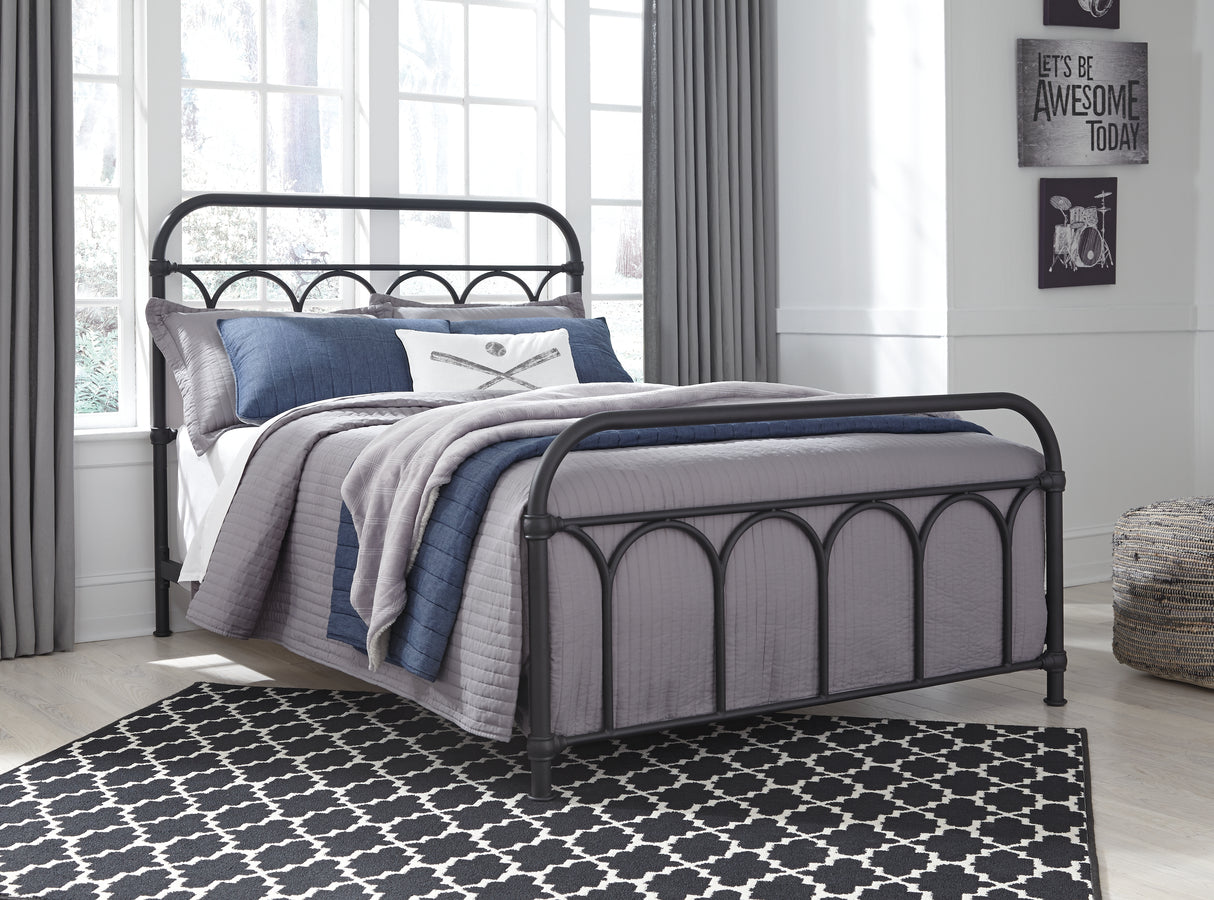 Nashburg Full Metal Bed (Variation Bed Size: Full)