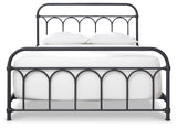 Nashburg Queen Metal Bed (Bed Size: Queen)