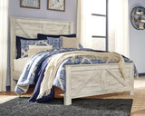 Bellaby 5-Piece Queen Crossbuck Panel Bed with 2 Nightstands (Queen Crossbuck Panel Footboard, Queen Crossbuck Panel Headboard, Queen Crossbuck Rails, Nightstand, Nightstand)