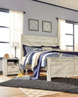 Bellaby Queen Crossbuck Panel Bed (Bed Size: King)