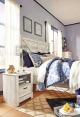 Bellaby Queen Crossbuck Panel Bed (Bed Size: King)