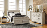 Bellaby Queen Platform Bed with 2 Storage Drawers (Bed Size: Queen)