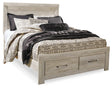 Bellaby Queen Platform Bed with 2 Storage Drawers (Bed Size: Queen)