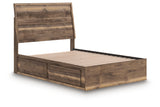 Chirason Full Panel Bed with Storage (Bed Size: Full)