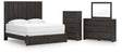 Fraluna 7-Piece King Panel Storage Bed with Mirrored Dresser and Chest (King Storage Footboard, King Headboard Panel, Queen/King Headboard Posts, King Bed Rails, Dresser, Bedroom Mirror, Chest of Drawers)