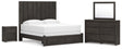 Fraluna 7-Piece King Panel Storage Bed with Mirrored Dresser and Nightstand (King Storage Footboard, King Headboard Panel, Queen/King Headboard Posts, King Bed Rails, Dresser, Bedroom Mirror, Nightstand)