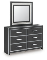 Zuraleus King Panel Bed, Dresser, Mirror and Nightstand (Bed Size: King)