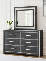 Zuraleus King Storage Bed, Dresser, Mirror, Chest and Nightstand