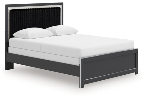 Zuraleus Queen Upholstered Panel Bed (Bed Size: Queen)