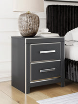 Zuraleus King Panel Bed, Dresser, Mirror and Nightstand (Bed Size: King)
