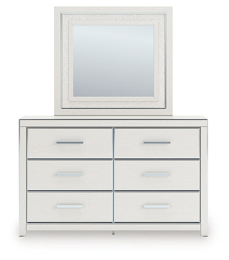 Zuraleus Queen Storage Bed, Dresser, Mirror and Nightstand