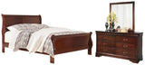 Alisdair Queen Sleigh Bed, Dresser and Mirror (Bed Size: Queen)