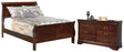Alisdair 3-Piece Full Sleigh Bed with Dresser (Full Sleigh Headboard/Footboard, Full Sleigh Rails, Dresser)