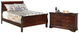 Alisdair 3-Piece Full Sleigh Bed with Dresser (Full Sleigh Headboard/Footboard, Full Sleigh Rails, Dresser)