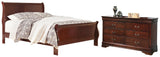 Alisdair 3-Piece California King Sleigh Bed with Dresser (King/California King Sleigh Headboard/Footboard, California King Sleigh Rails, Dresser)