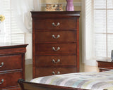 Alisdair King Sleigh Bed, Dresser, Mirror, Chest and 2 Nightstands (Bed Size: King)