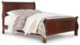 Alisdair 4-Piece Queen Sleigh Bed with 2 Nightstands (Nightstand, Nightstand, Queen Sleigh Headboard/Footboard, Queen Sleigh Rails)