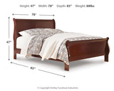 Alisdair King Sleigh Bed (Variation Bed Size: King)