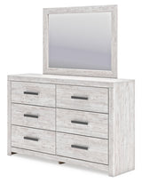 Cayboni Full Panel Bed, Dresser and Mirror (Bed Size: Full)