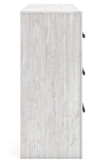 Cayboni 3-Piece King Panel Bed with Dresser (King Panel Headboard/Footboard, King Panel Rails, Dresser)