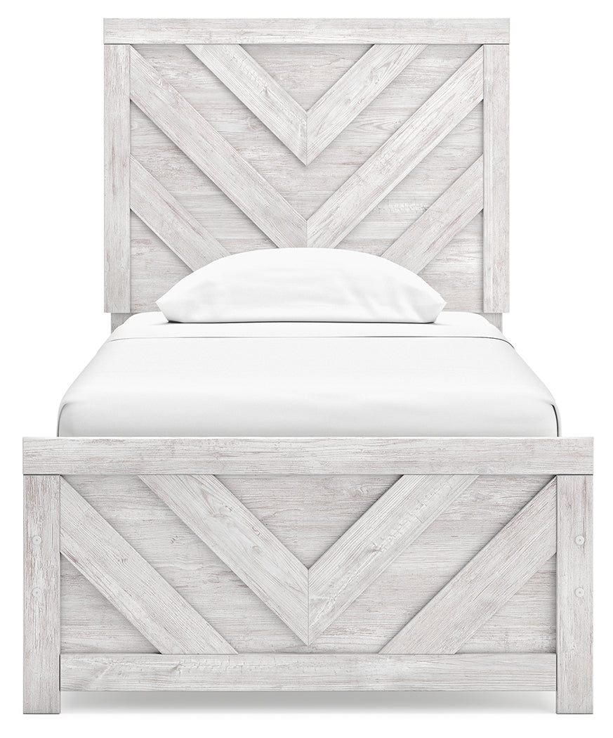 Cayboni Twin Panel Bed (Variation Bed Size: Twin)