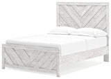 Cayboni 5-Piece Full Panel Bed with Dresser and 2 Nightstands (Full Panel Headboard/Footboard, Full Panel Rails, Dresser, Nightstand, Nightstand)