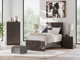 Prendonea Twin Panel Bed